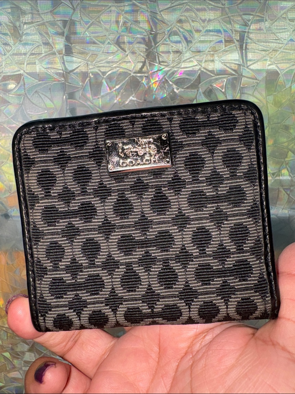 coach optic c wallet